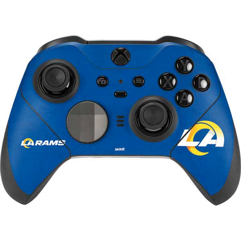 NFL Los Angeles Rams Distressed Xbox Elite Wireless Controller Series 2 Skin