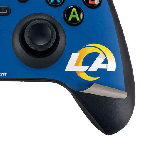 NFL Los Angeles Rams Distressed Xbox Series X Bundle Skin