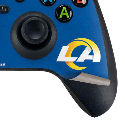 NFL Los Angeles Rams Distressed XBox Series X Digital Edition Bundle Skin
