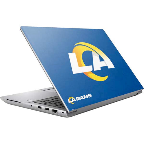 NFL Los Angeles Rams Distressed HP ZBook Fury 16 G10 Skin