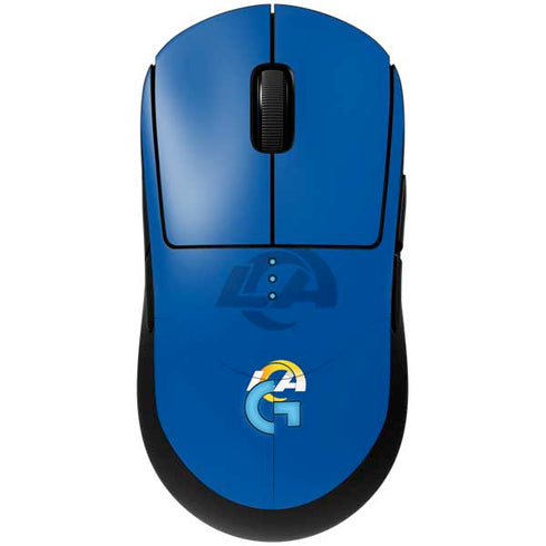 NFL Los Angeles Rams Double Vision G Pro Wireless Gaming Mouse Skin