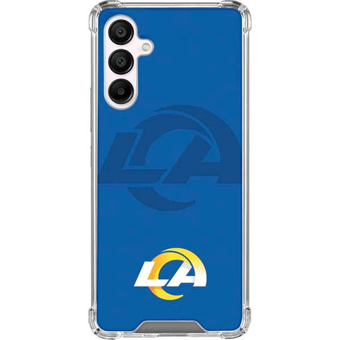 NFL Los Angeles Rams Double Vision Galaxy A16 5G Clear Case