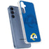 NFL Los Angeles Rams Double Vision Galaxy A35 5G Clear Case