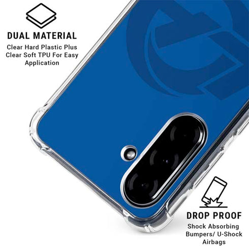 NFL Los Angeles Rams Double Vision Galaxy A36 5G Clear Case