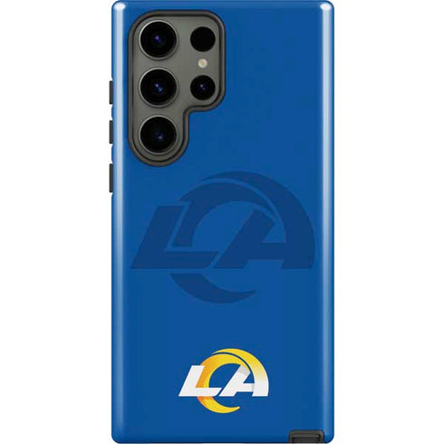NFL Los Angeles Rams Double Vision Galaxy S23 Ultra Pro Case