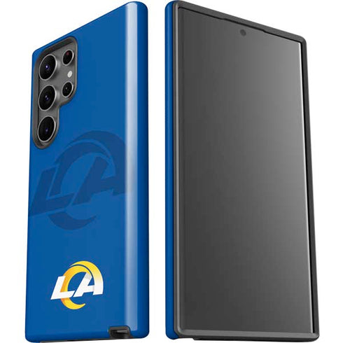NFL Los Angeles Rams Double Vision Galaxy S23 Ultra Pro Case