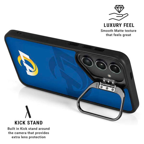 NFL Los Angeles Rams Double Vision Galaxy S25 Ultra Kickstand Case
