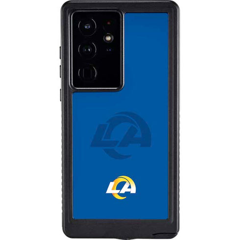 NFL Los Angeles Rams Double Vision Galaxy S24 Ultra Waterproof Case
