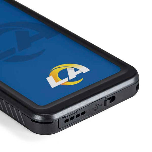 NFL Los Angeles Rams Double Vision Galaxy S24 Waterproof Case