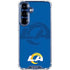 NFL Los Angeles Rams Double Vision Galaxy S25 Clear Case