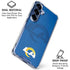 NFL Los Angeles Rams Double Vision Galaxy S25 Plus Clear Case