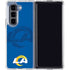 NFL Los Angeles Rams Double Vision Galaxy Z Fold5 5G Clear Case