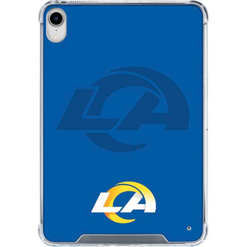 NFL Los Angeles Rams Double Vision iPad 11th Gen (2025) Clear Case