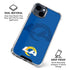 NFL Los Angeles Rams Double Vision iPhone 15 Clear Case