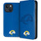 NFL Los Angeles Rams Double Vision iPhone 15 Plus Folio Case