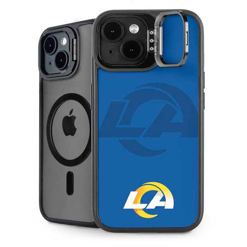NFL Los Angeles Rams Double Vision iPhone 15 Plus Kickstand Case