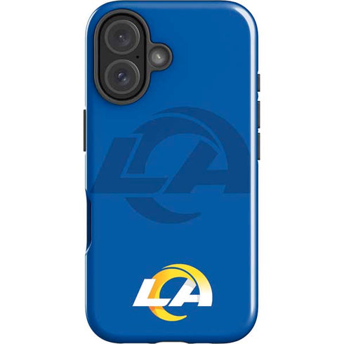 NFL Los Angeles Rams Double Vision iPhone 16 Impact Case