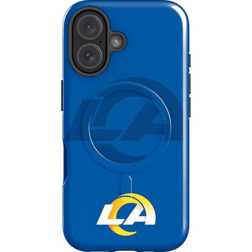NFL Los Angeles Rams Double Vision iPhone 16 Plus Magsafe Impact Case