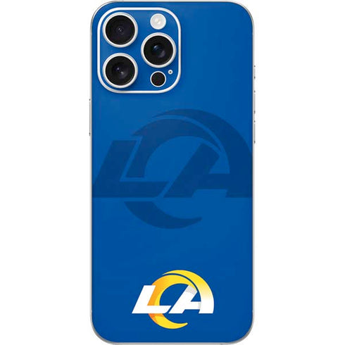 NFL Los Angeles Rams Double Vision iPhone 16 Pro Max Skin