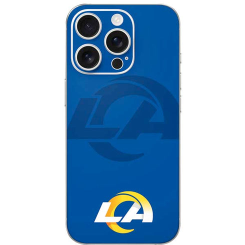 NFL Los Angeles Rams Double Vision iPhone 16 Pro Skin