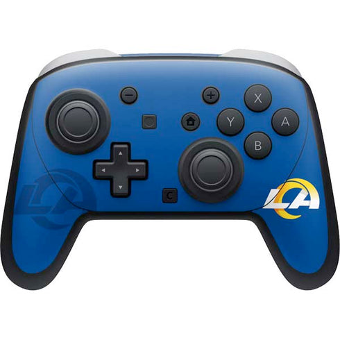 NFL Los Angeles Rams Double Vision Nintendo Switch 2 (2025) Pro Controller Skin