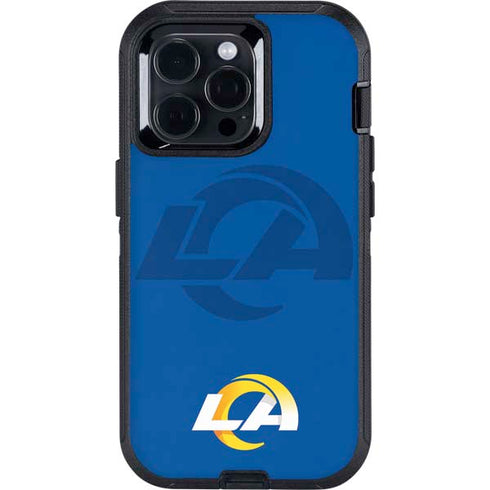 NFL Los Angeles Rams Double Vision Otterbox Defender iPhone Skin