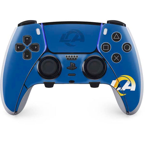 NFL Los Angeles Rams Double Vision PS5 DualSense Edge Pro Controller Skin