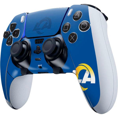 NFL Los Angeles Rams Double Vision PS5 DualSense Edge Pro Controller Skin