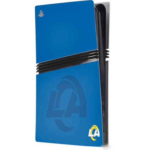 NFL Los Angeles Rams Double Vision PS5 Pro Console Skin