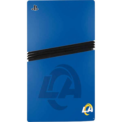 NFL Los Angeles Rams Double Vision PS5 Pro Console Skin