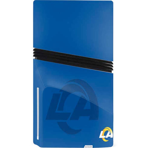 NFL Los Angeles Rams Double Vision PS5 Pro Disk Console Skin