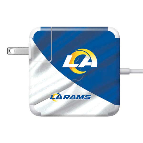 NFL Los Angeles Rams 85W Power Adapter (15 and 17 inch MacBook Pro Charger) Skin