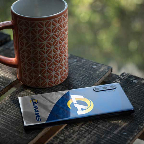 NFL Los Angeles Rams Galaxy Note 10 Plus Skin