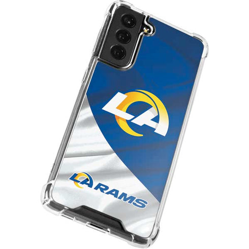 NFL Los Angeles Rams Galaxy S22 Clear Case