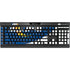 NFL Los Angeles Rams K95 RGB PLATINUM Mechanical Gaming Keyboard Skin