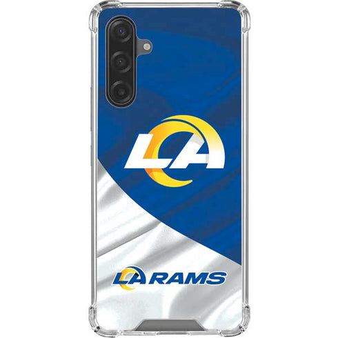 NFL Los Angeles Rams Galaxy A17 Clear Case