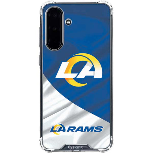 NFL Los Angeles Rams Galaxy A36 5G Clear Case