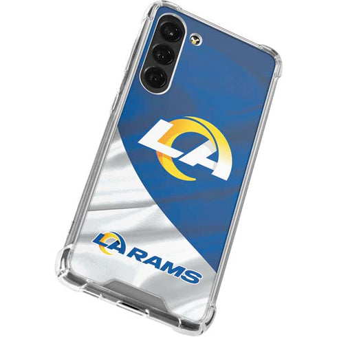 NFL Los Angeles Rams Galaxy S24 FE Clear Case