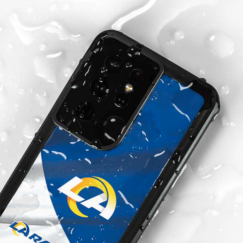 NFL Los Angeles Rams Galaxy S24 Ultra Waterproof Case