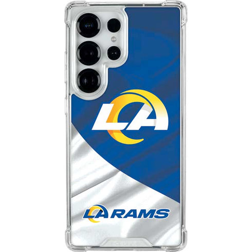 NFL Los Angeles Rams Galaxy S25 Ultra Clear Case
