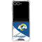 NFL Los Angeles Rams Galaxy Z Flip7 Clear Case
