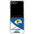 NFL Los Angeles Rams Galaxy Z Flip7 Clear Case
