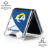 NFL Los Angeles Rams Galaxy Z Flip7 Clear Case