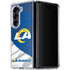 NFL Los Angeles Rams Galaxy Z Fold5 5G Clear Case