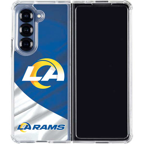 NFL Los Angeles Rams Galaxy Z Fold7 Clear Case