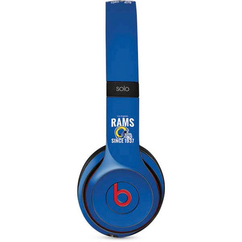 NFL Los Angeles Rams Helmet Beats Solo 3 Wireless Skin