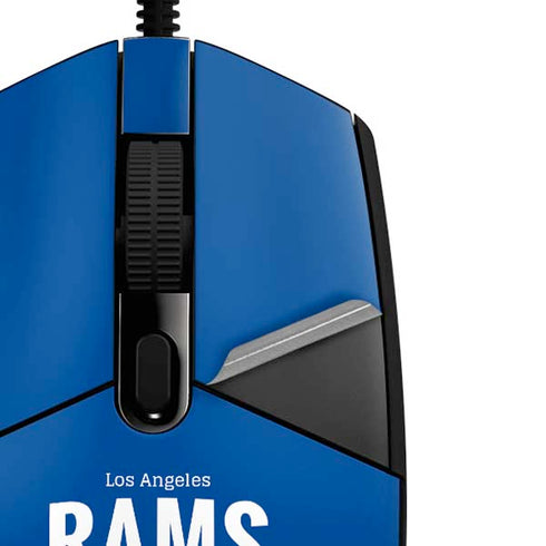 NFL Los Angeles Rams Helmet G203 Prodigy RGB Wired Gaming Mouse Skin