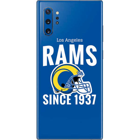 NFL Los Angeles Rams Helmet Galaxy Note 10 Plus Skin