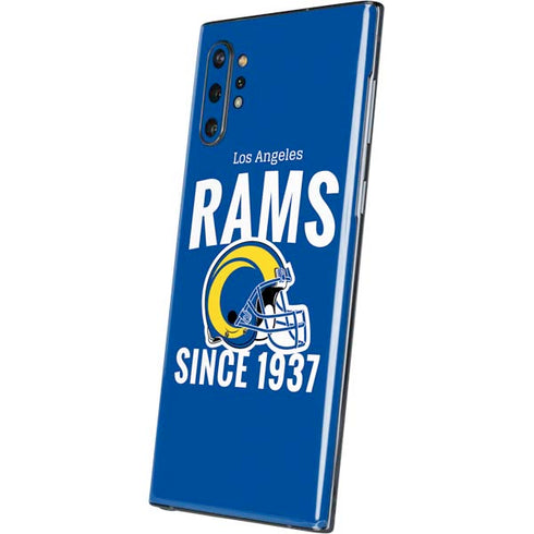 NFL Los Angeles Rams Helmet Galaxy Note 10 Plus Skin
