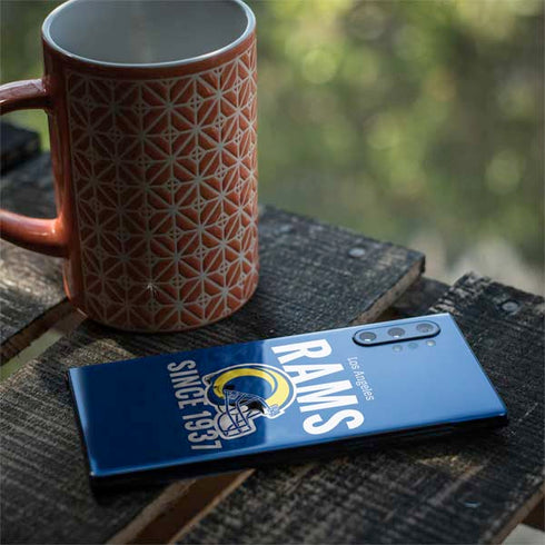 NFL Los Angeles Rams Helmet Galaxy Note 10 Plus Skin